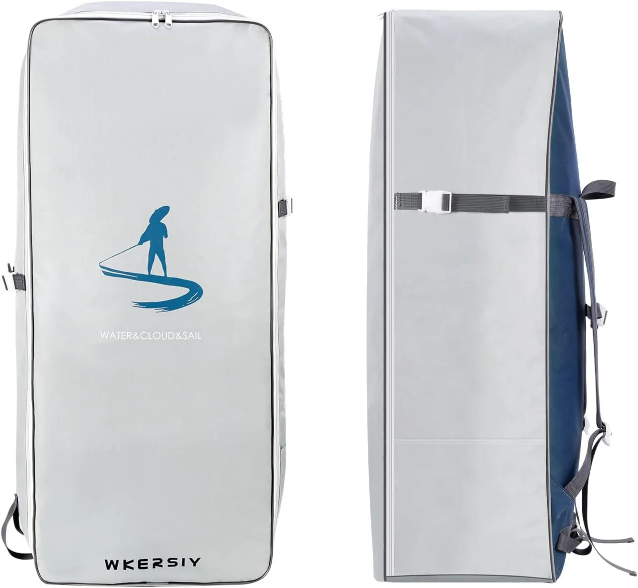 105L Paddle Board Backpack, Waterproof Travel Backpack Bag for Paddle Boards- Large Capacity Portable Oxford Cloth Surfboard Bag