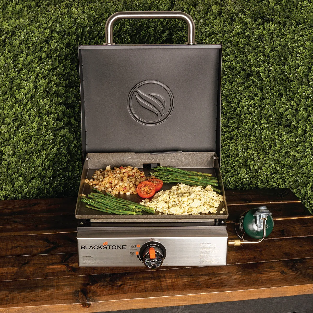 17" Tabletop Griddle with Hood