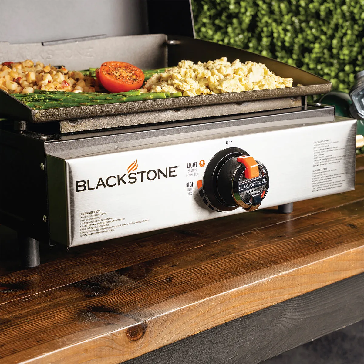 17" Tabletop Griddle with Hood