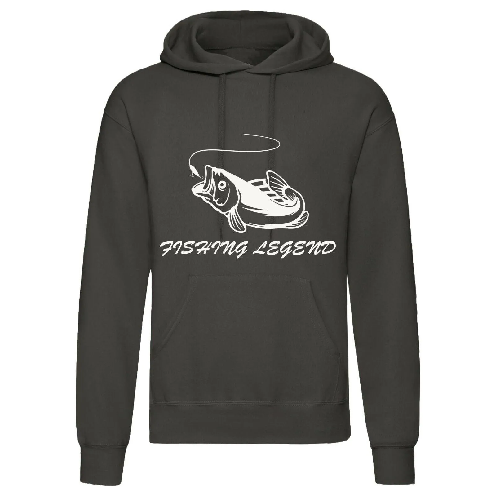 Adults 'Carp Fishing Legend' Angling Hooded Top