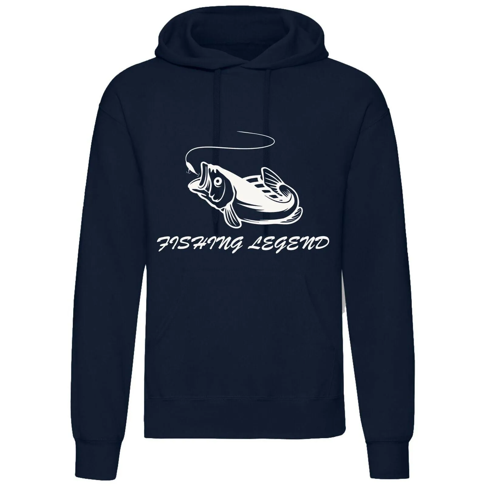 Adults 'Carp Fishing Legend' Angling Hooded Top