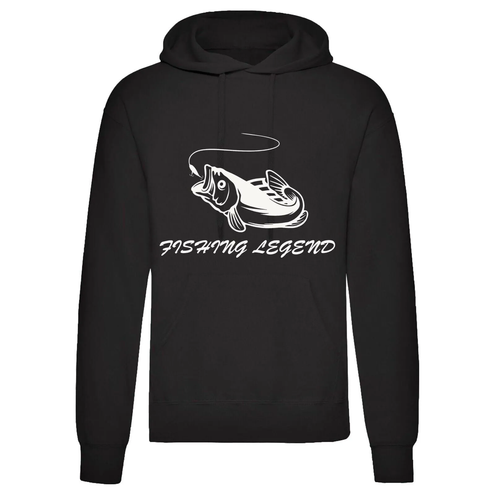 Adults 'Carp Fishing Legend' Angling Hooded Top