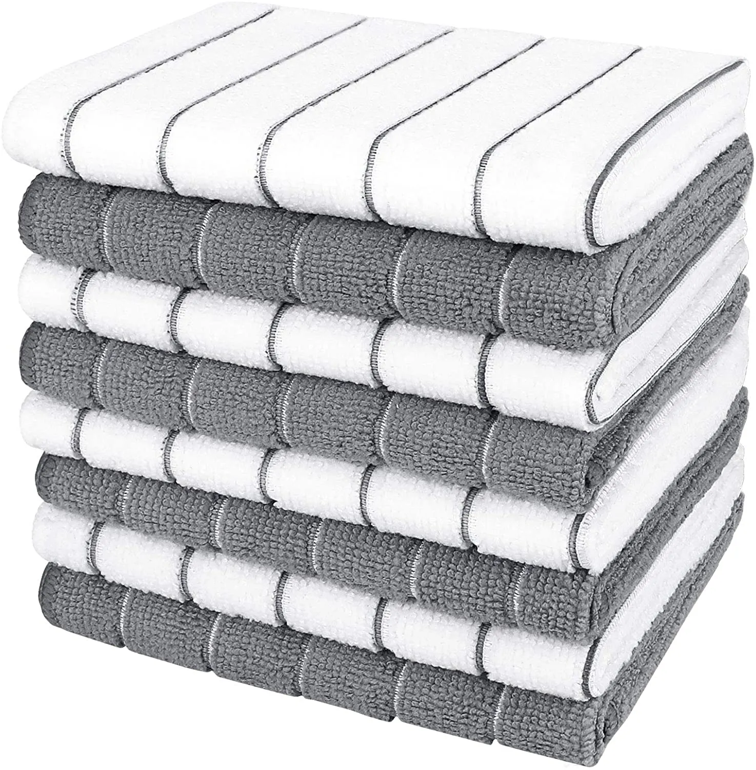 AIDEA Microfiber Dish Cleaning Cloths Softer Highly Absorbent, Lint Free Streak Free for House, Kitchen, Car, Window Gifts