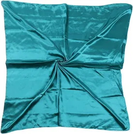 ASUITOFK 35" Womens Large Satin Square Scarf Silk Feeling Hair Wrapping Gift Headscarf Scarves