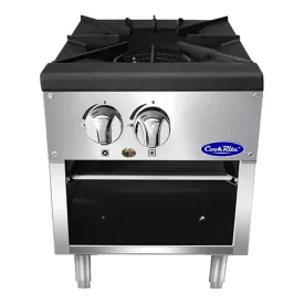 Atosa ATSP-18-1 18" Stock Pot Stove with 2 Burners