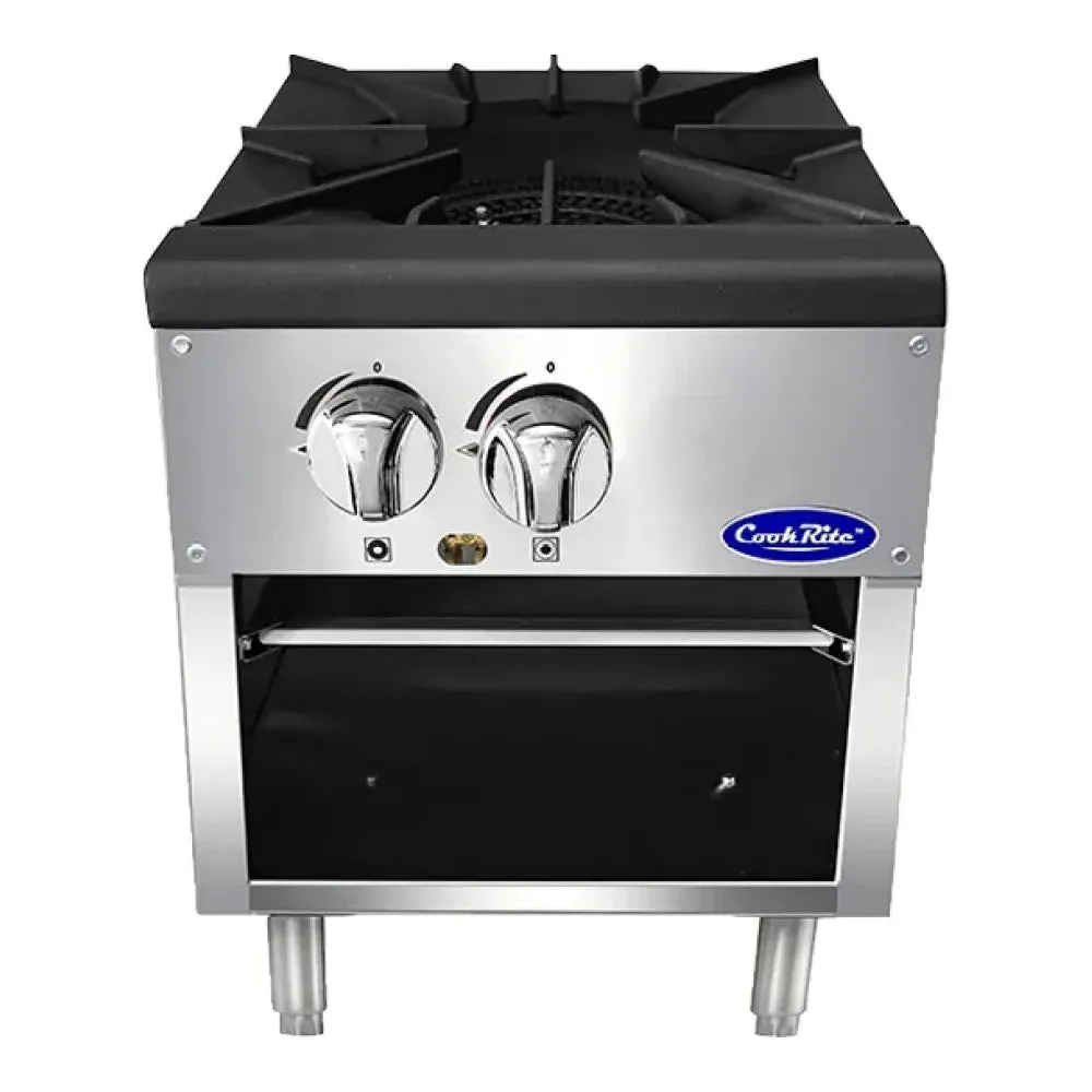Atosa ATSP-18-1 18" Stock Pot Stove with 2 Burners