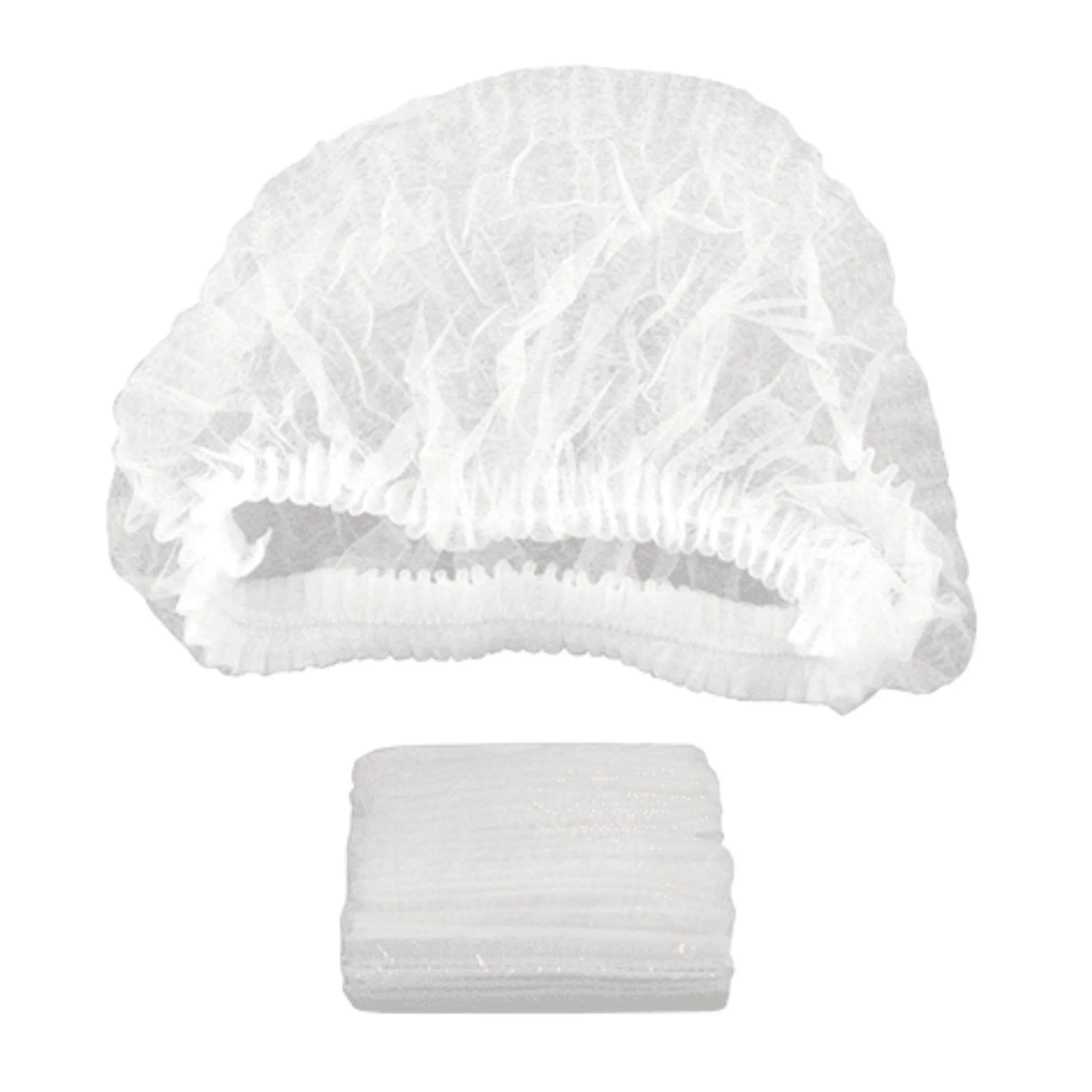Beauty/crinkle Disposable Hair Caps 100PK