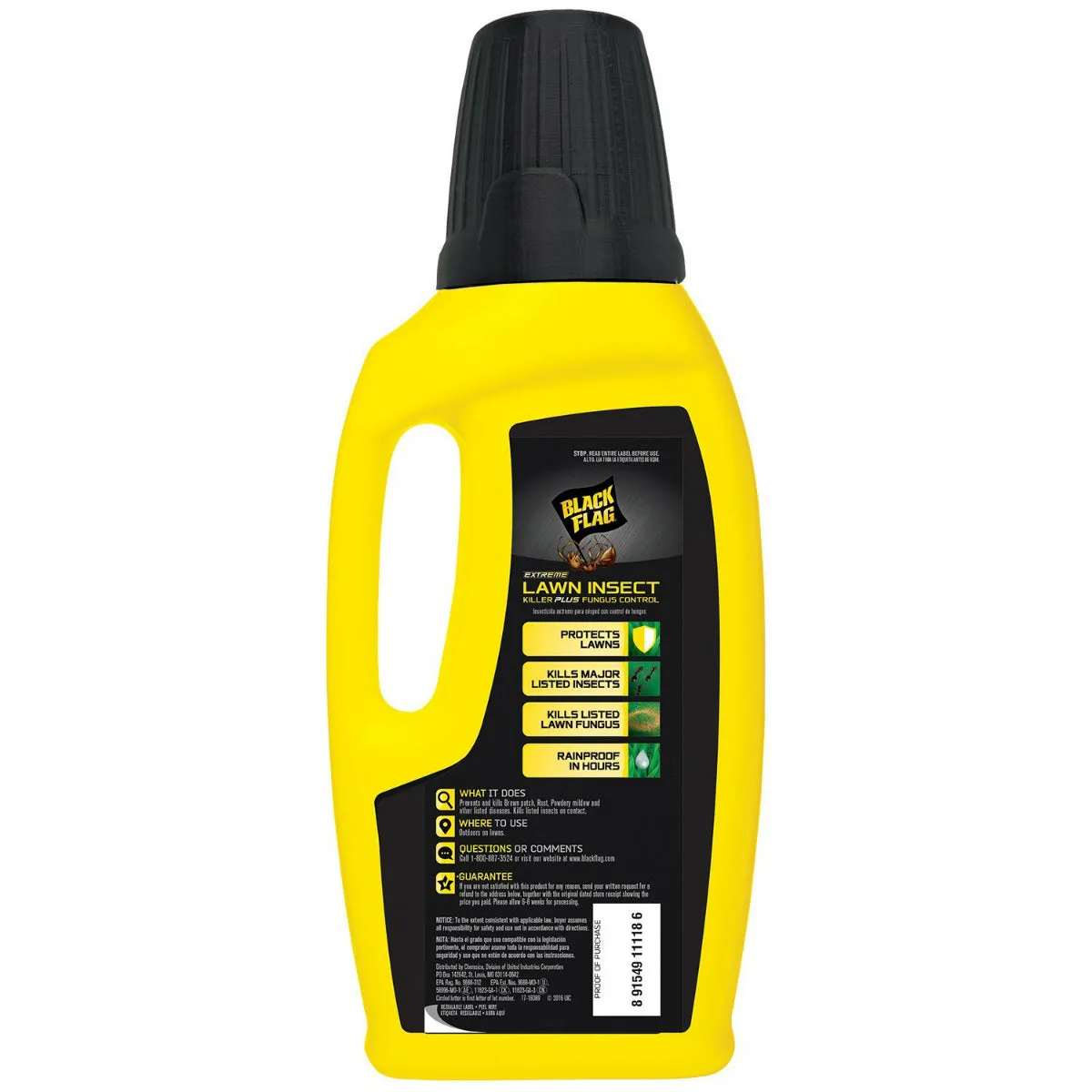 Black Flag HG-11118 Extreme Lawn Insect Killer/Fungus Control, Concentrate,32 Oz