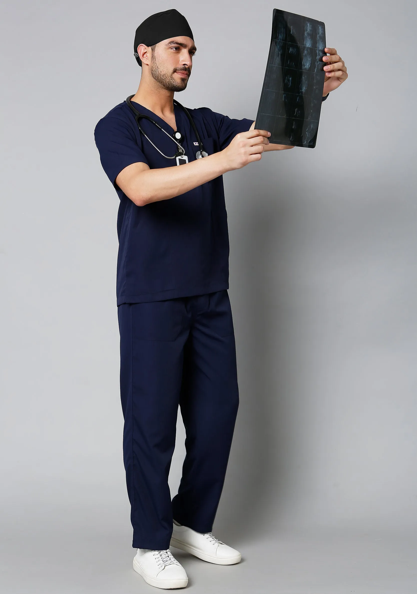 Classic Unisex (Black) Scrub Cap