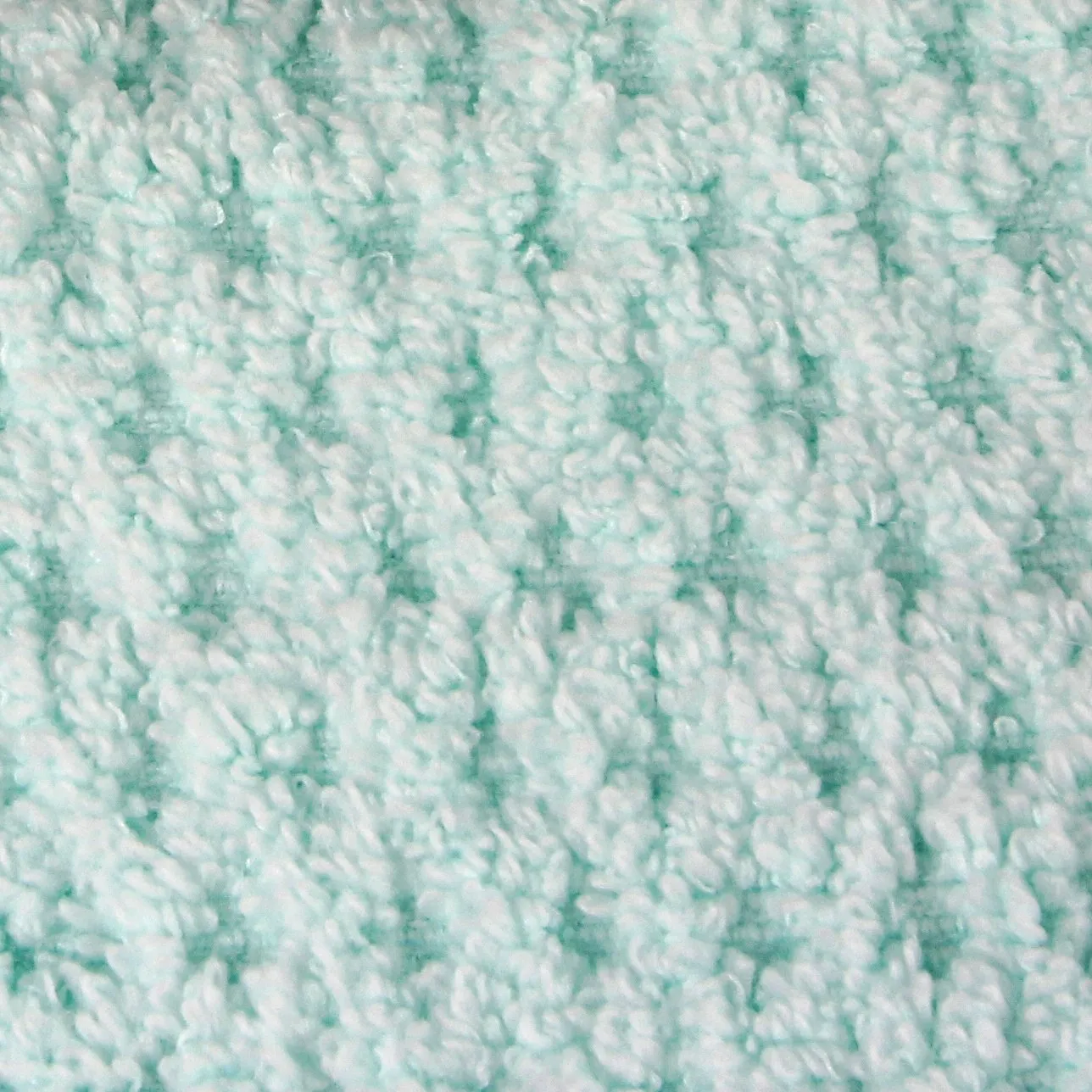 Diamond Jacquard Towels, Hand Towels - 4 Pack, Spearmint