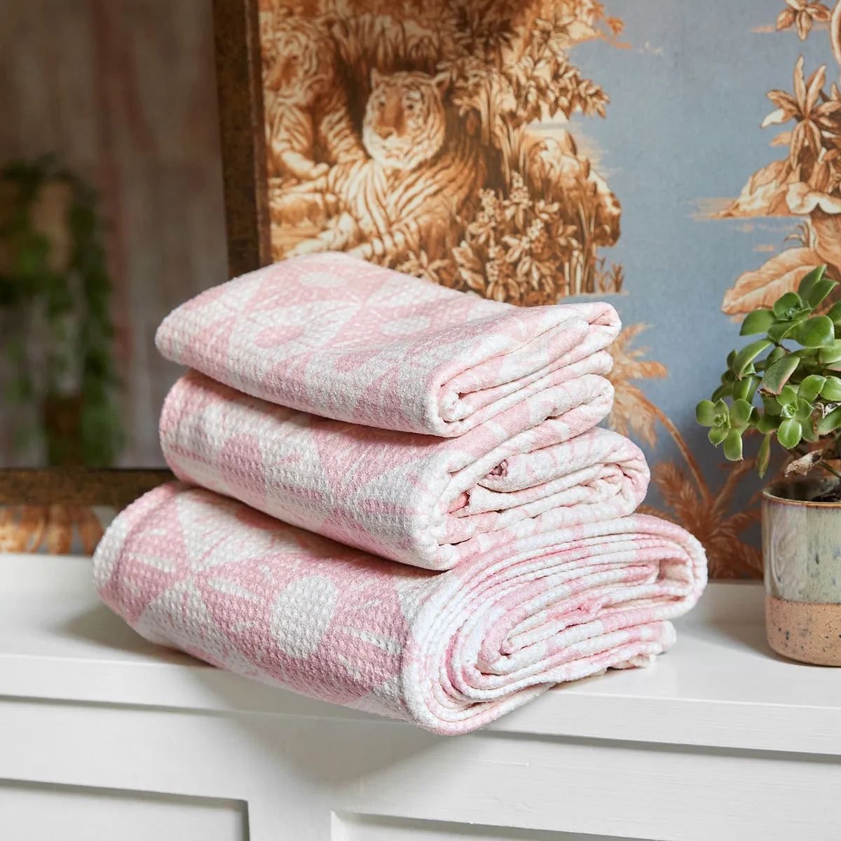 Dock & Bay Bath Towels - Diamond Pink (3)