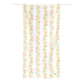 Dock & Bay Beach Towel Kids Collection M - Rainbow Road