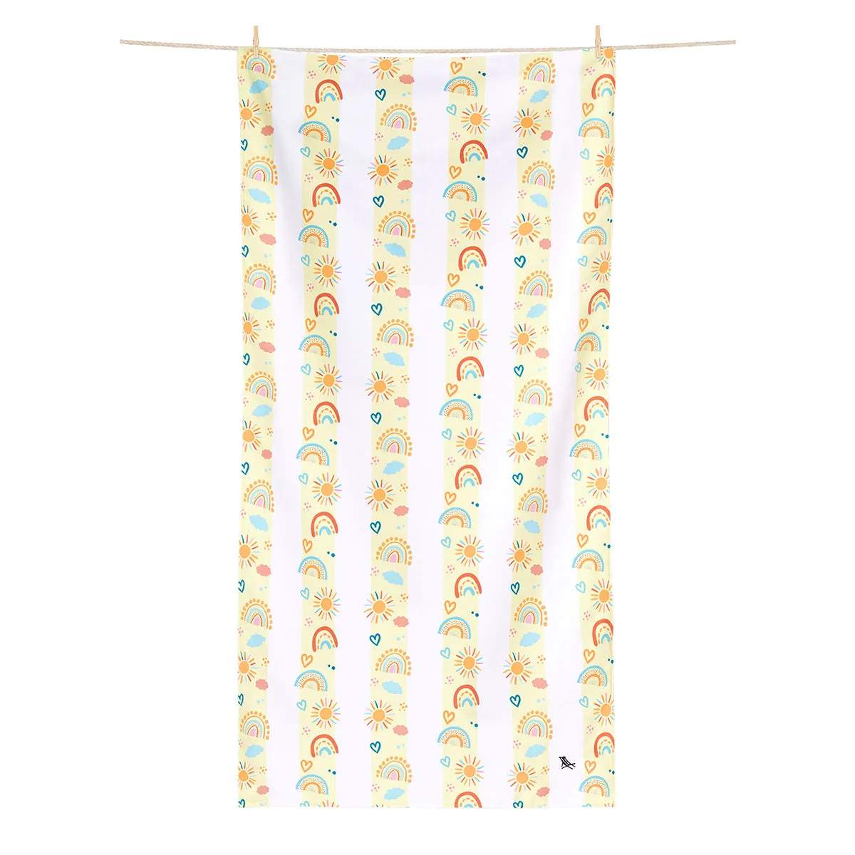 Dock & Bay Beach Towel Kids Collection M - Rainbow Road