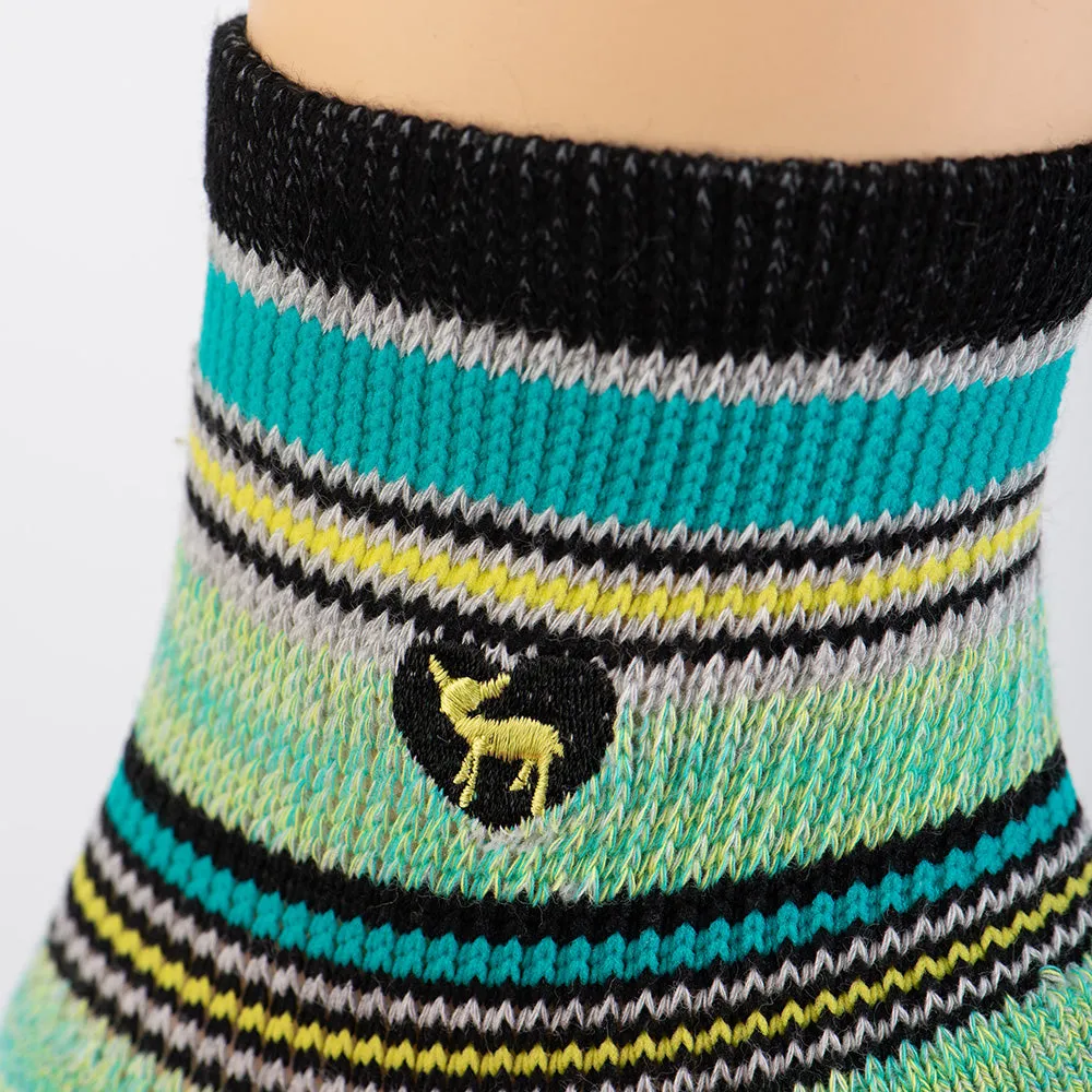 Dr. Segal's x PUDUS Cushioned Socks | Comfy Quarter Crew | Newport Grey