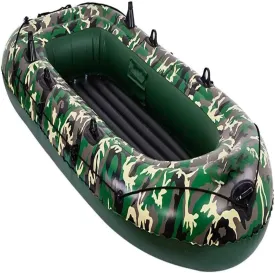 Kayak Inflatable Boat Adults, Thicken Inflatable Raft, Rubber Boats, WearResisting Hovercraft Dinghies Fishing, Touring, Entertainment