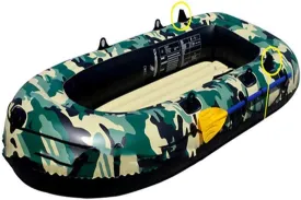 Large Inflatable Rafts for Adults, Inflatable Boat for Pool for Kids, Inflatable Fishing Raft, Touring Kayak
