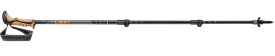 Leki Khumbu Antishock Hiking/Trekking Poles (Dark Anthracite/Orange/Black)(Pair)