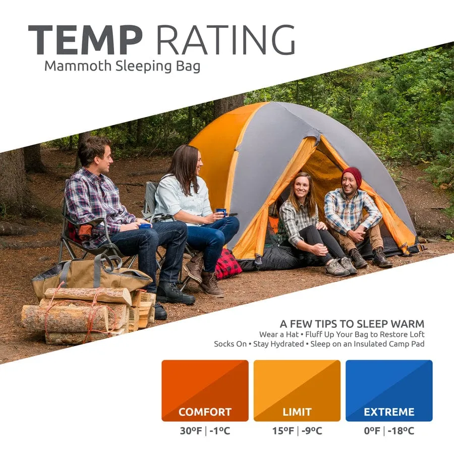 Mammoth 0ºF Double Sleeping Bag