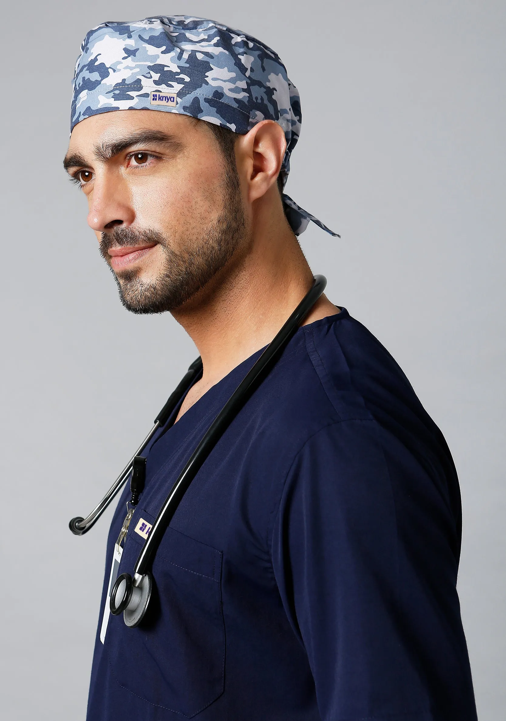 Printed Unisex (Camouflage) Scrub Cap