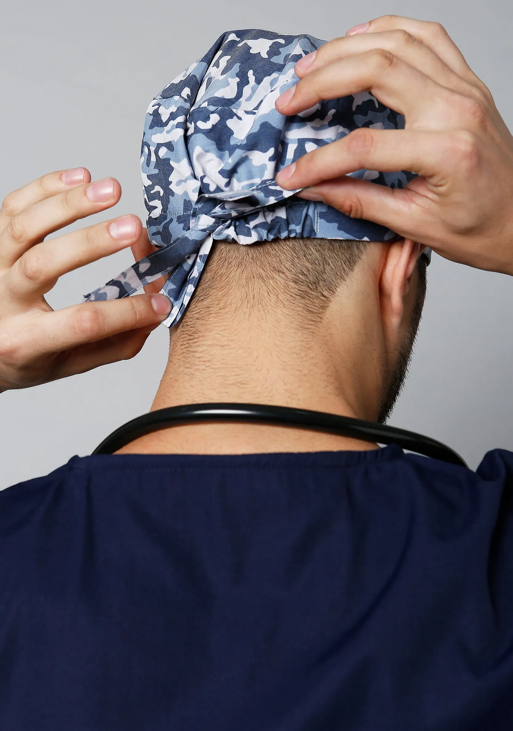 Printed Unisex (Camouflage) Scrub Cap