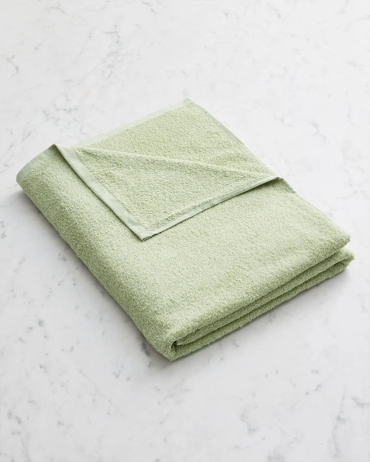 Sage 100% French Flax Linen Terry Bath Towel