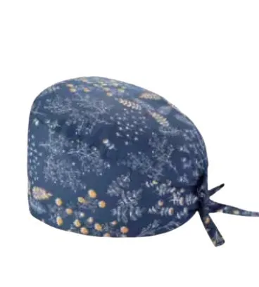 Surgical Scrub Caps with Buttons
