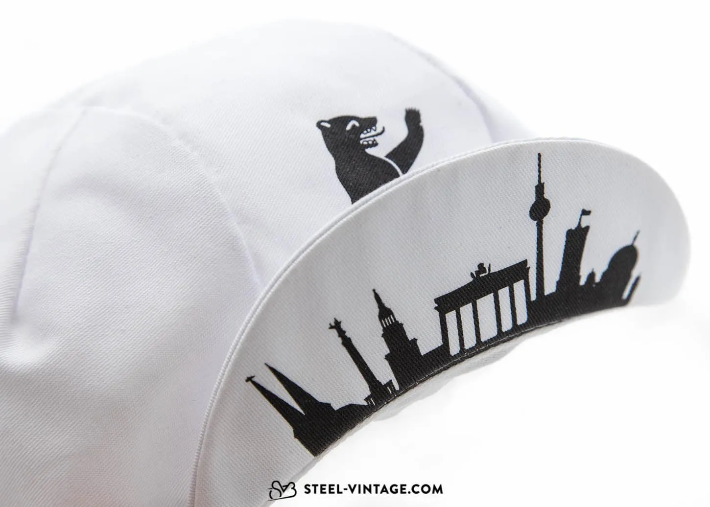 SVB Berlin Bear White Cycling Cap