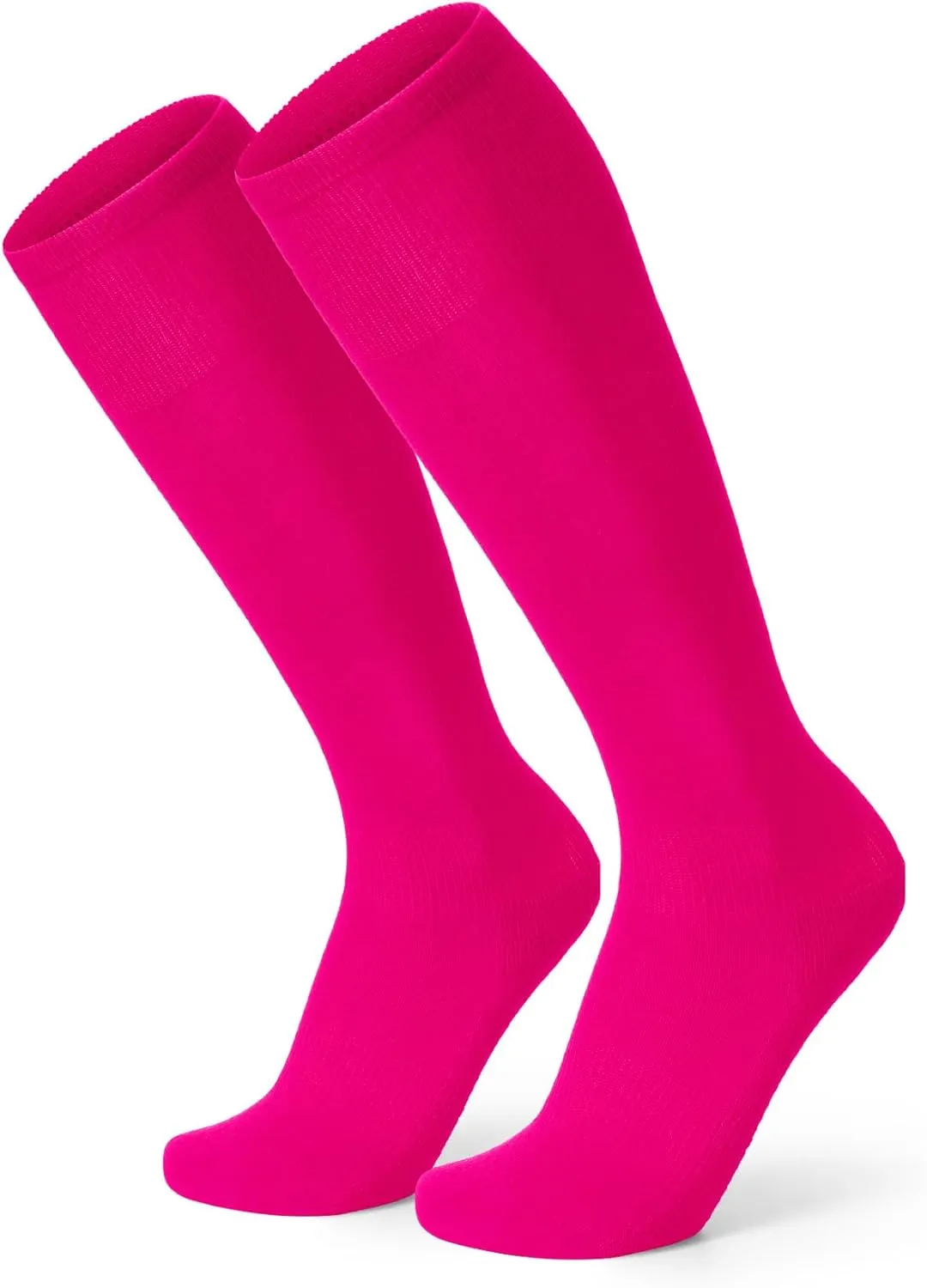 XZQTIVE Baseball Soccer Softball Socks for Youth Adult Solid Colors Socks for Boy Girl
