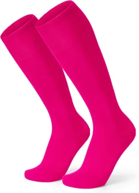 XZQTIVE Baseball Soccer Softball Socks for Youth Adult Solid Colors Socks for Boy Girl
